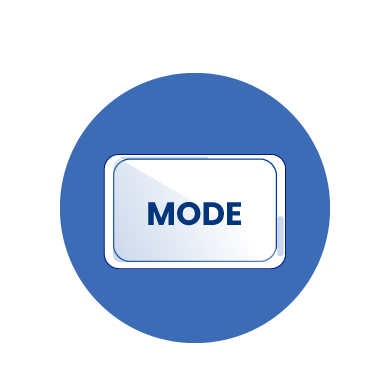 An icon that represents the mode selector
