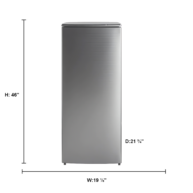 An image that represents the Winia measurements