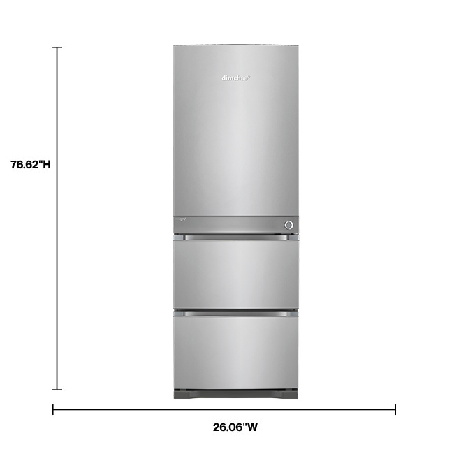 An image that shows the Dimchae Dazzling Silver dimensions