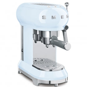 Smeg 50's Retro Style Aesthetic Espresso pastel blue