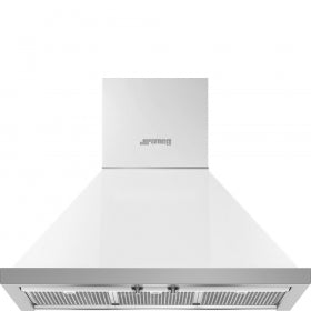 smeg chimney hood white
