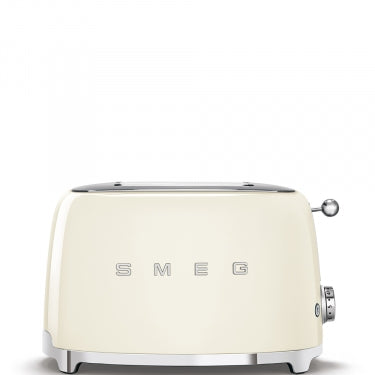 Smeg - 50's Retro Style Aesthetic 2 Slice Toaster white