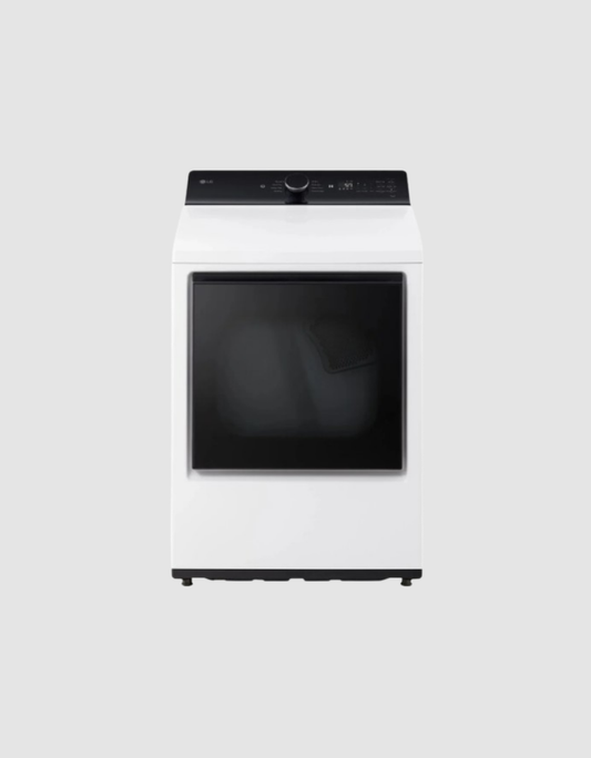 7.3 cu. ft. Ultra Large Capacity Rear Control Electric Dryer with LG EasyLoad Door and AI Sensing