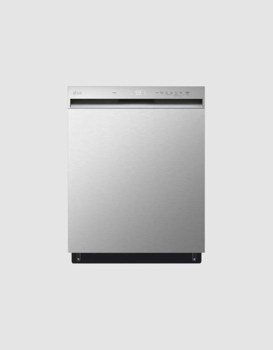 24 Inch Wide QuadWash Front Control Dishwasher - Stainless Steel