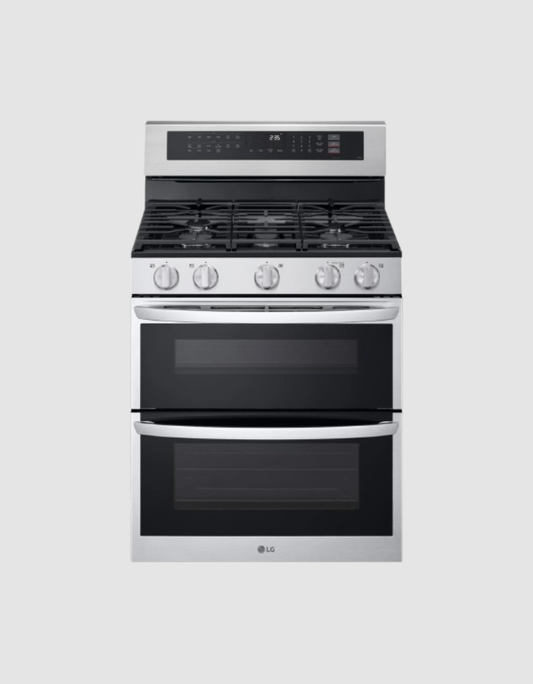 6.9 cu. ft. Smart Gas Double Oven Freestanding Range with ProBake Convection, Air Fry & Air Sous Vide