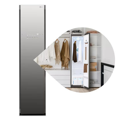 LG Styler Smart Steam Closet with 3 Hangers - Mirror S3MFBN