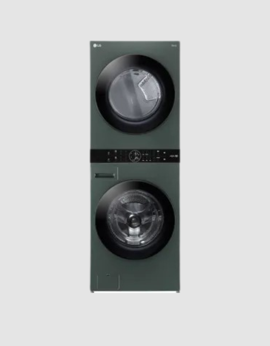 Single Unit Front Load LG WashTower with Center Control 4.5 cu. ft. Washer and 7.4 cu. ft. Electric Dryer