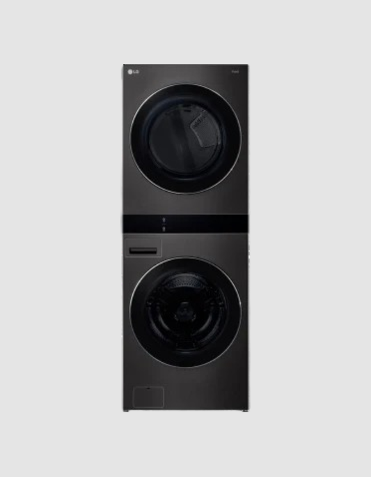 Single Unit Front Load LG WashTower with Center Control 5.0 cu. ft. Washer & 7.4 cu. ft. Electric Dryer