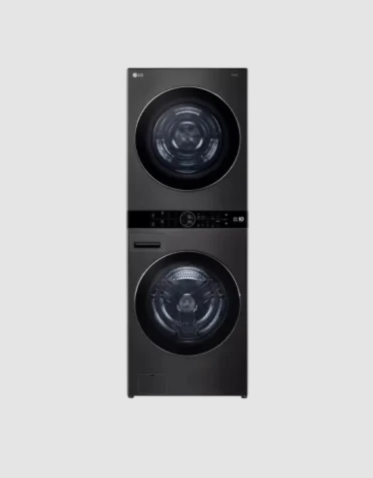 Single Unit LG WashTower with Center Control 5.0 cu. ft. Front Load Washer and 7.8 cu. ft. Electric Ventless Heat Pump Dryer