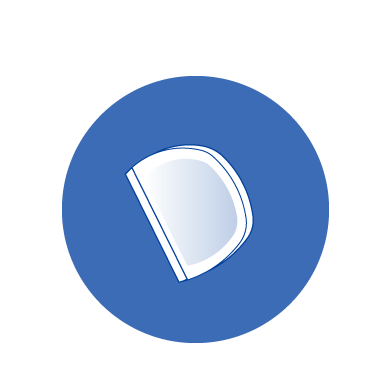 An icon that shows the airbags capability