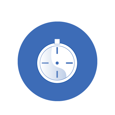 An icon that represents the timer feature