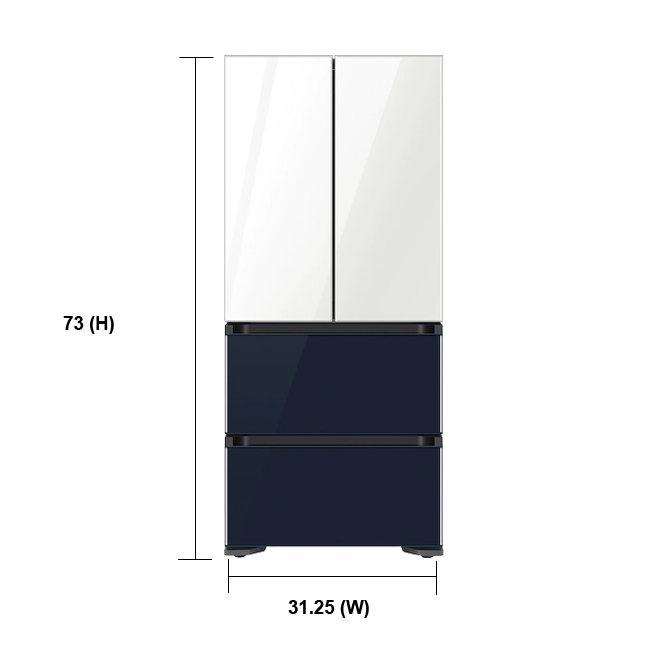 An image that represents the Samsung Bespoke Dimensions