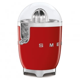 Smeg - 50's Retro Style Aestetic Citrus Juicer red side view 2