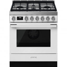 Smeg Portofino Pro-Style All-Gas Range white