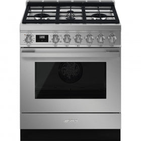 Smeg Portofino Pro-Style All-Gas Range stainless steel