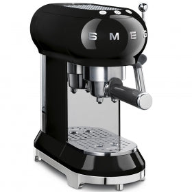 Smeg 50's Retro Style Aesthetic Espresso black