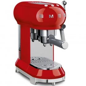 Smeg 50's Retro Style Aesthetic Espresso red