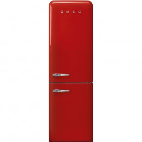 smeg Retro Style 'No Frost' Fridge-Freezer red