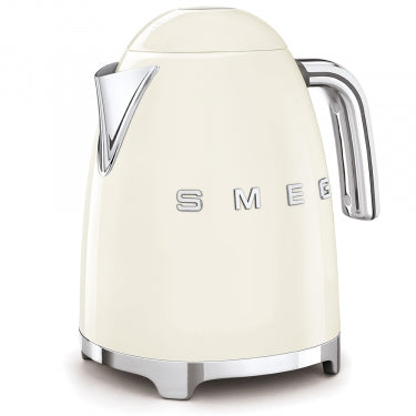 Smeg 50's Retro Style Aesthetic Kettle white side 2