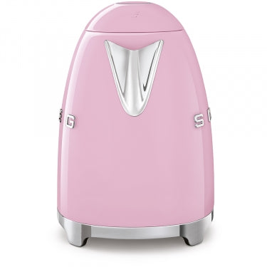 Smeg 50's Retro Style Aesthetic Kettle pink side 3