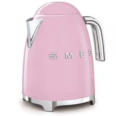 Smeg 50's Retro Style Aesthetic Kettle pink side 2