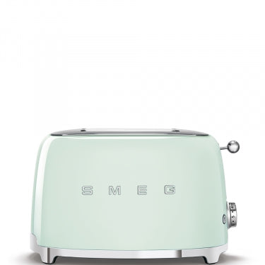 Smeg - 50's Retro Style Aesthetic 2 Slice Toaster mint front