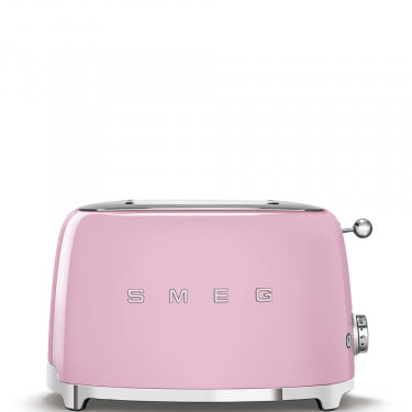 Smeg - 50's Retro Style Aesthetic 2 Slice Toaster pink