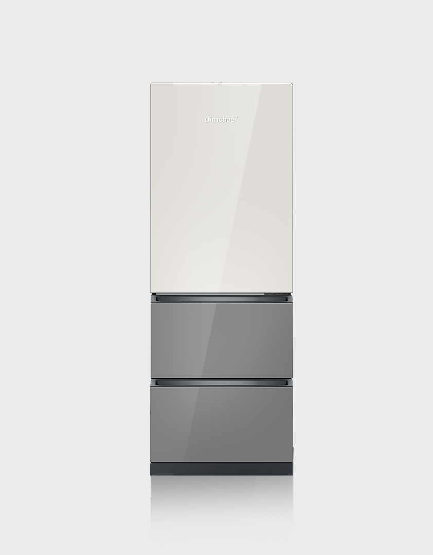 Dimchae Kimchi Refrigerator 418L Shine Beige Slate HITRONS