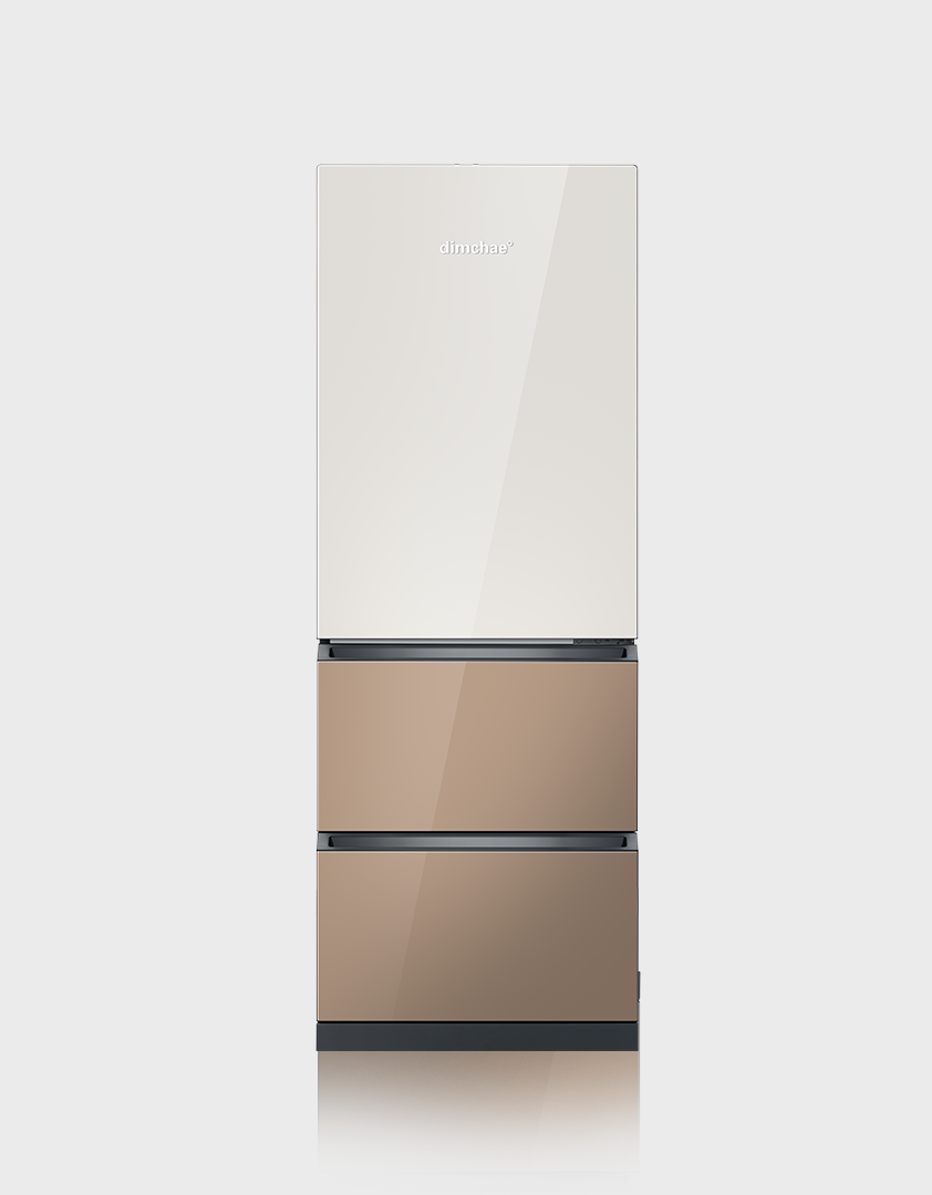 Dimchae Kimchi Refrigerator Shine Beige Sand 330L HITRONS