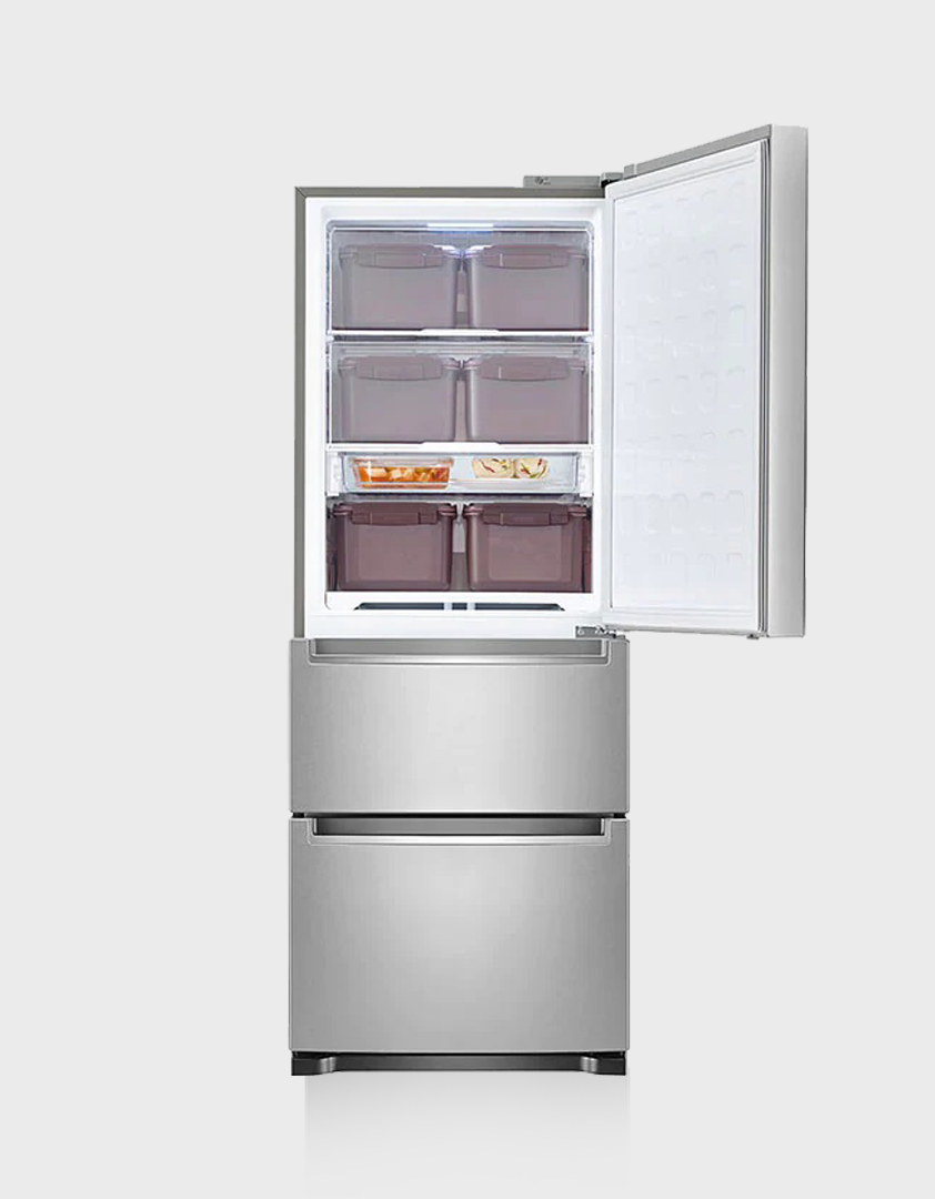 LG kimchi refrigerator 11.7 cu ft open