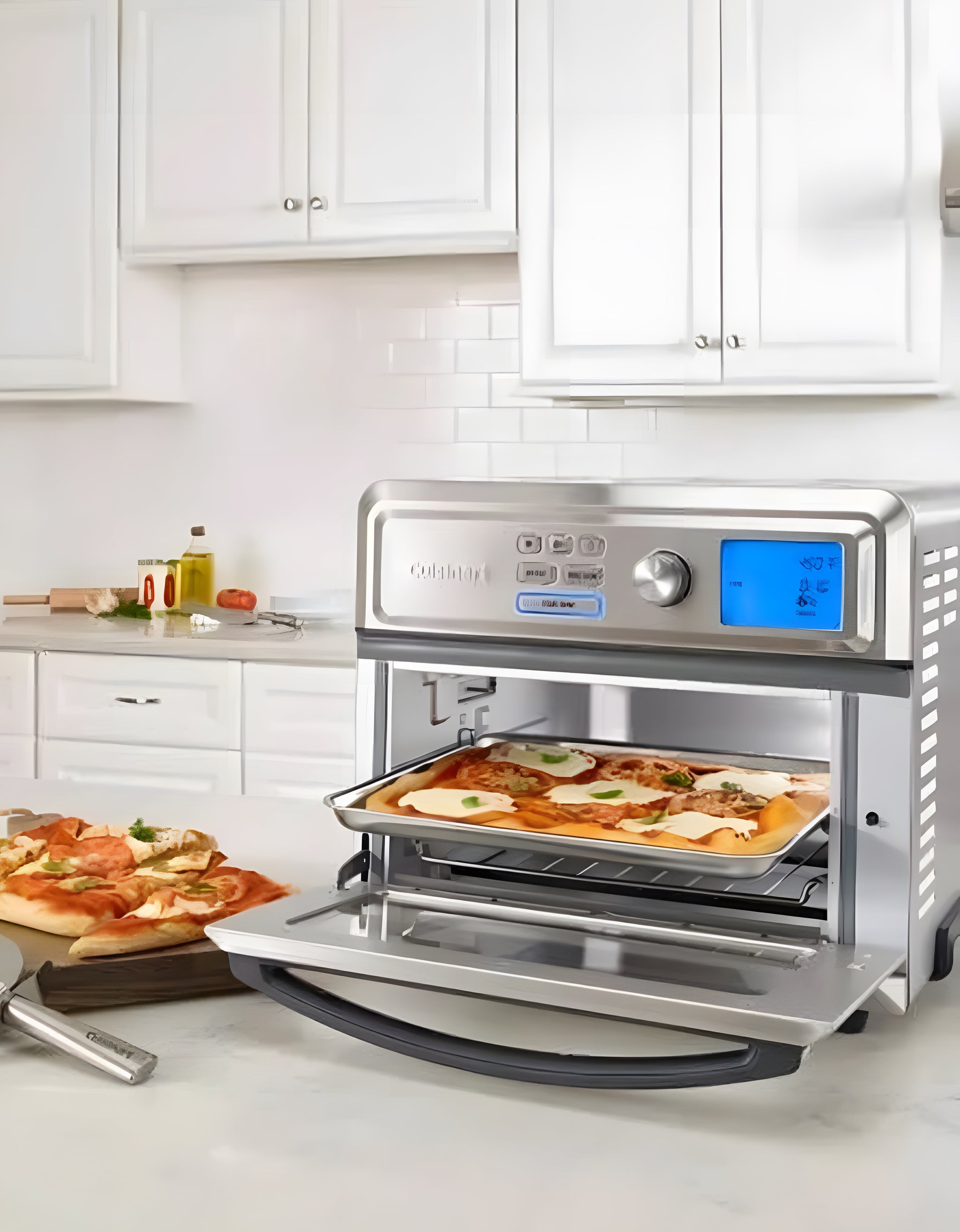 Cuisinart TOA65 Digital AirFryer Toaster Oven Stainless Steel HITRONS