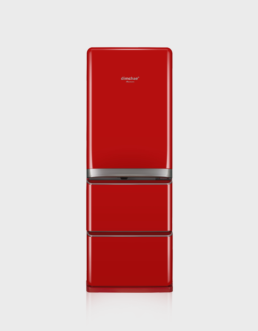 Dimchae Maman Kimchi Refrigerator 418 L *Romantic Red HITRONS