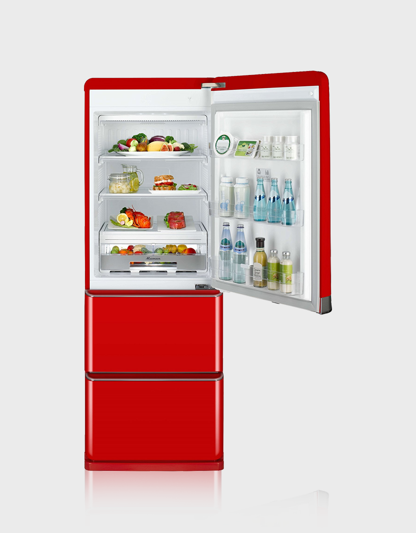 Dimchae Maman Kimchi Refrigerator 418 L *Romantic Red HITRONS