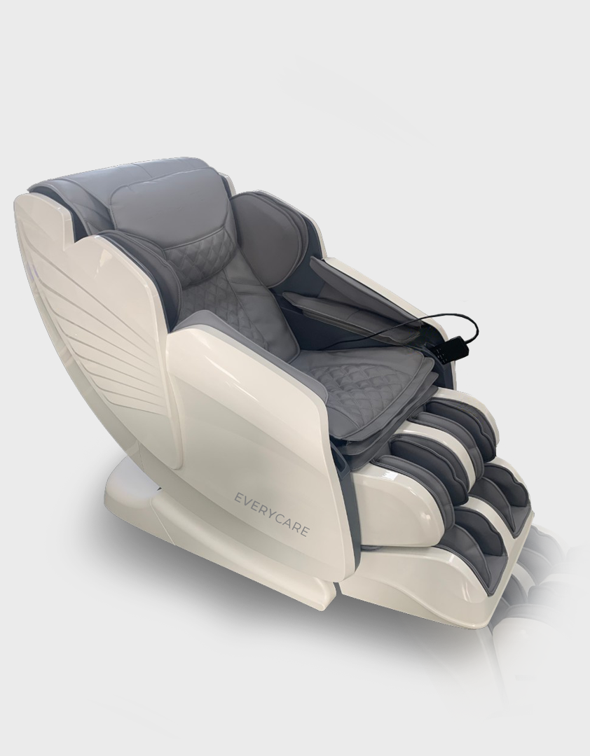 everycare grey white massage chair