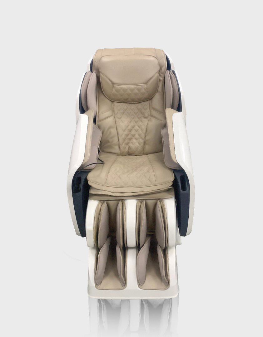 white massage chair front everycare