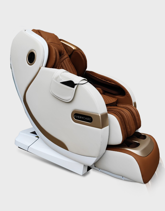 gemini white massage chair